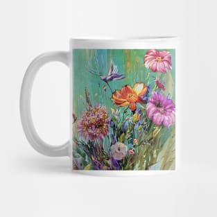 flowers in the meadow Mug